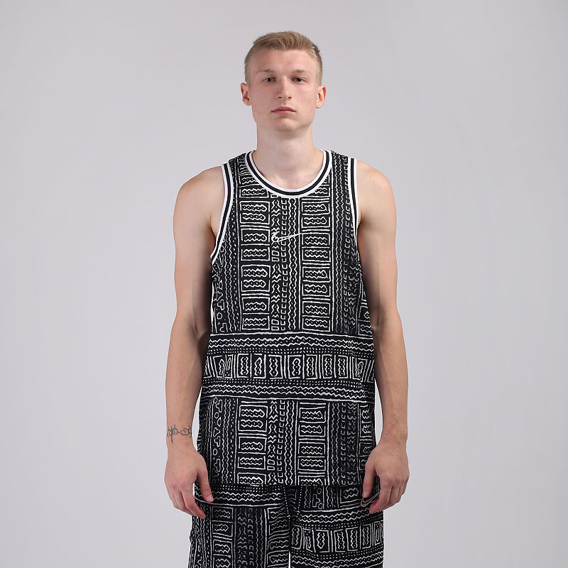 мужская черная майка Nike Dri-FIT DNA Basketball Jersey. CK6301-010 - цена, описание, фото 1